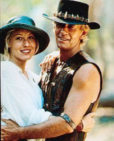 Paul Hogan and Linda Kozlowski