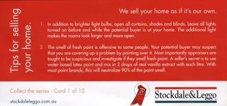 Advertising material distributed by Stockdale & Leggo Real Estate