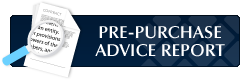 Pre-Purchase Advice Report